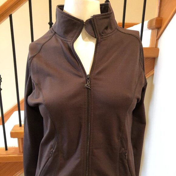 Stormtech Performance Activewear Casual Full Zip Nylon Jacket Brown Sz M - Picture 2 of 7